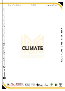 Climate Notes 2023-24 Edition by MYM