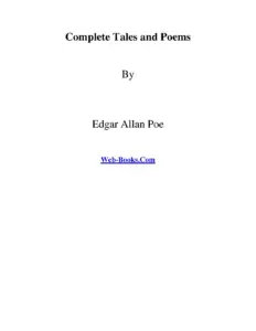 Complete Tales and Poems by Edgar Allan Poe