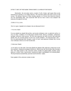 Endocrinology Study Notes for Medical Students