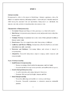 Entrepreneurship Development Process Overview
