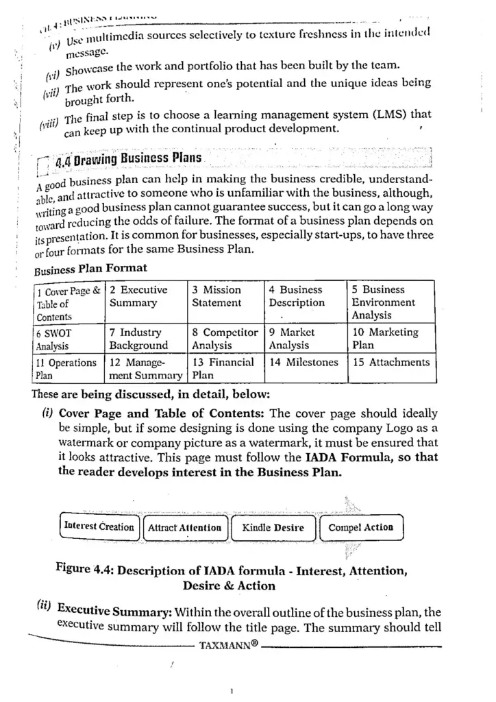 Essential Business Plan Points for Entrepreneurs