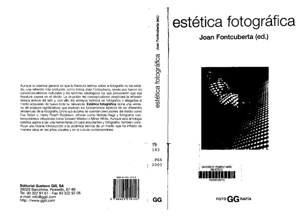 Estética Fotográfica by Joan Fontcuberta