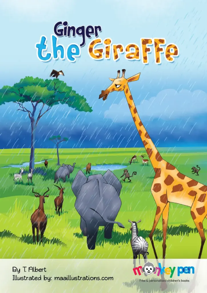 Ginger the Giraffe by Monkey Pen