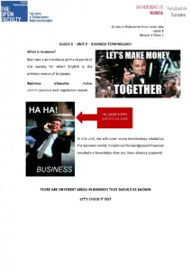 International Relations English II Block 3 Unit 1
