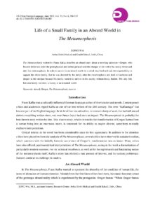 Life of a Small Family in an Absurd World in The Metamorphosis