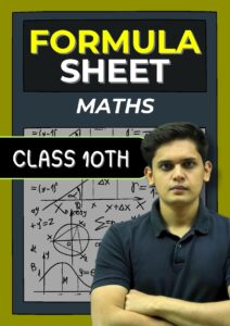 Maths Formula Sheet Class 10 by Prashant Kirad