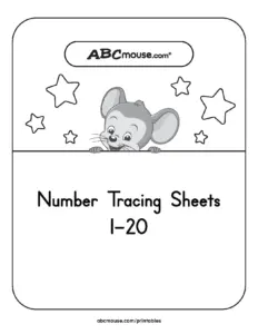 Number Tracing Sheets for Early Learners