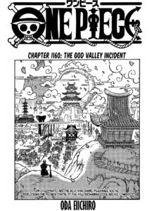 One Piece Chapter 1160: The God Valley Incident