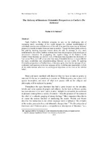 Orientalist Perspectives in Coelho's The Alchemist