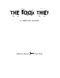 The Book Thief by Markus Zusak