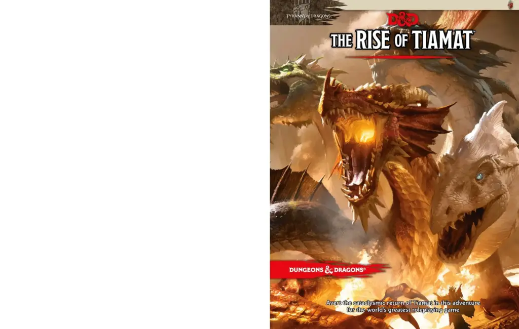 The Rise of Tiamat Adventure Module