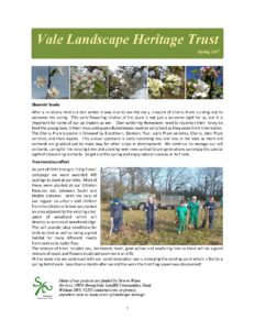 Vale Landscape Heritage Trust Newsletter Spring 2017