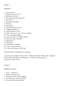 Wheelock’s Latin Chapters 1-6 Answer Key