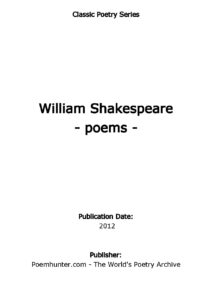 William Shakespeare’s Poems Collection