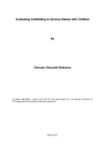 Evaluating Scaffolding in Serious Games with Children By Chinedu Okwudili Obikwelu