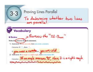 3.3 Proving Lines Parallel