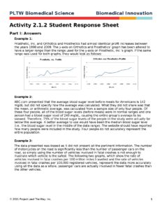 Activity 2.1.2 Student Response Sheet