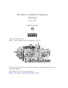 Introductory Statistics Explained Exercises