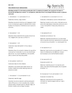 Mat 1033 Final Review Packet Explanations