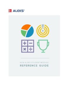New ALEKS Student Module Reference Guide