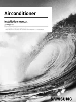 CAC 18 48K Standard Max Heat 40 CO Outdoor Installation Manual DB68 11274A 01 D04 ENGLISH