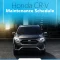 2021 Honda Cr-v Maintenance Schedule