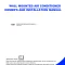Carrier WALL MOUNTED AIR CONDITIONER OWNER’S AND INSTALLATION MANUAL