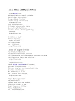 I Am An African Child By Eku McGred