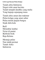 Lirik Lagu Rayuan Pulau Kelapa