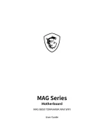 MAG Series Motherboard MAG B850 TOMAHAWK MAX WIFI User Guide