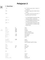 Minna No Nihongo 1 Edisi 2 Terjemahan & Keterangan Tata Bahasa
