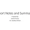 Short Note Writing