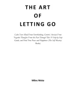 THE ART OF LETTING GO