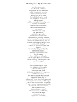 The Giving Tree Poem