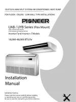 Pioneer UAB / UYB Series Installation