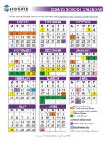 Thumbnail for 2024 2025 | BCPS School Calendar