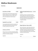 Thumbnail for Mellow Mushroom Menu