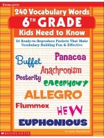 Thumbnail for 240 Vocabulary Words Kids Need To Know Grade 6