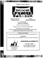 Thumbnail for 25th Annual Putnam County Spelling Bee Libretto PDF