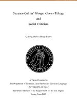 Thumbnail for Suzanne Collins’ Hunger Games Trilogy and Social Criticism
