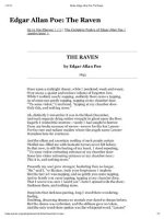 Thumbnail for The Raven By Edgar Allen Poe