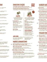 Thumbnail for Outback Menu