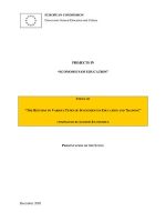 Thumbnail for EUROPEAN COMMISSION “ECONOMICS OF EDUCATION”