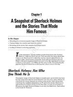 Thumbnail for Chapter 1 A Snapshot of Sherlock Holmes