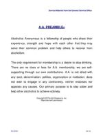 Thumbnail for A.A. PREAMBLE