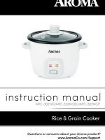 Thumbnail for Aroma Rice Cooker Instructions