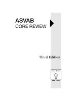 Thumbnail for ASVAB Core Review 3rd Edition