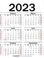 Thumbnail for Calendario 2023 Chile Con Feriados