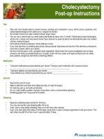 Thumbnail for Gallbladder Surgery Diet