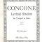 Thumbnail for Concone, Giuseppe 40 Lessons For Contralto or Bass, Op.17 Complete Score
